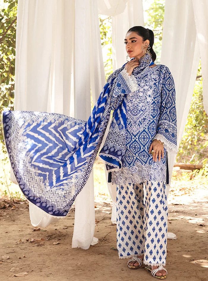 Pure Lawn Digital Printed Dress - LL131