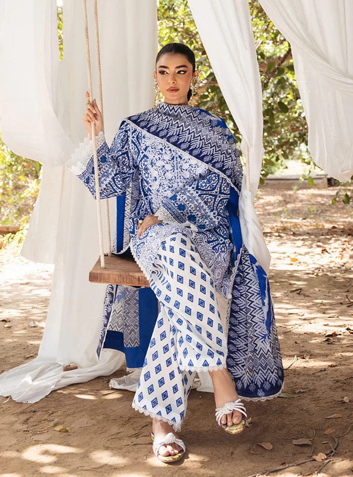 Pure Lawn Digital Printed Dress - LL131
