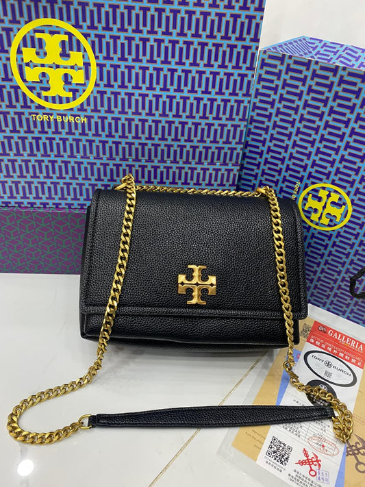 Tory Burch Caviar Leather Chain Bag (231568) – Official Model