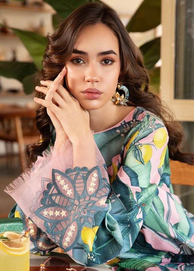 Pure Lawn Multi Digital Printed Dress - LL227