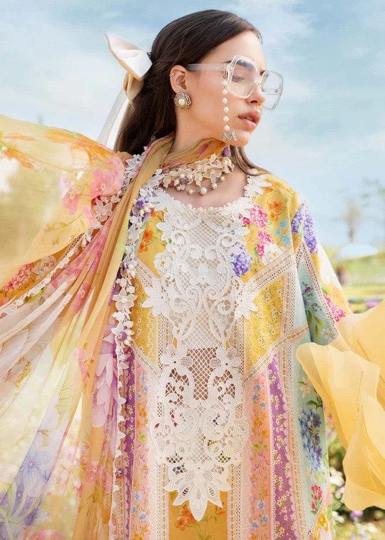 Pure Lawn Digital Embroidered Dress - LL232
