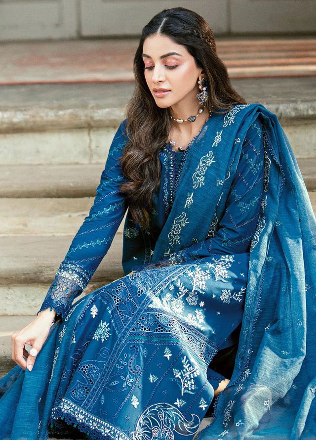 Pure Lawn Zinc Chickenkari Dress : LL295