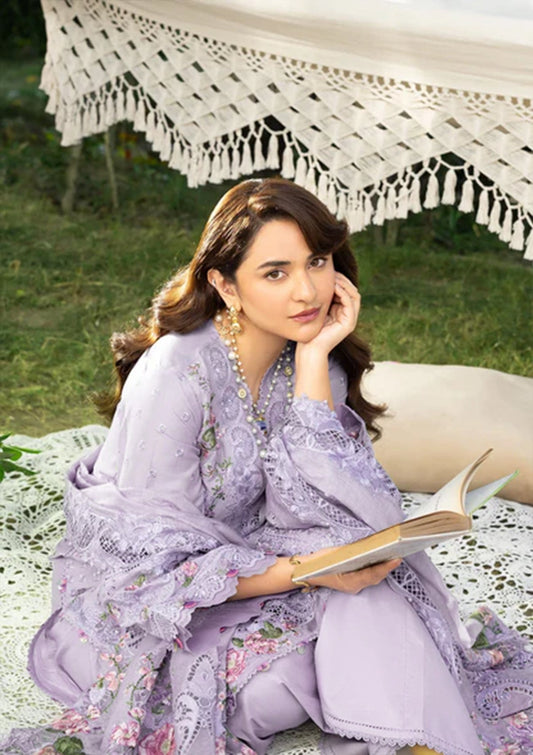 Pure Luxury Lawn Chickenkari Eid Outfit - LL462