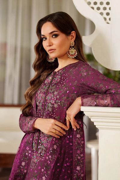Pure Luxury Lawn Embroidered Eid Outfit - LL459