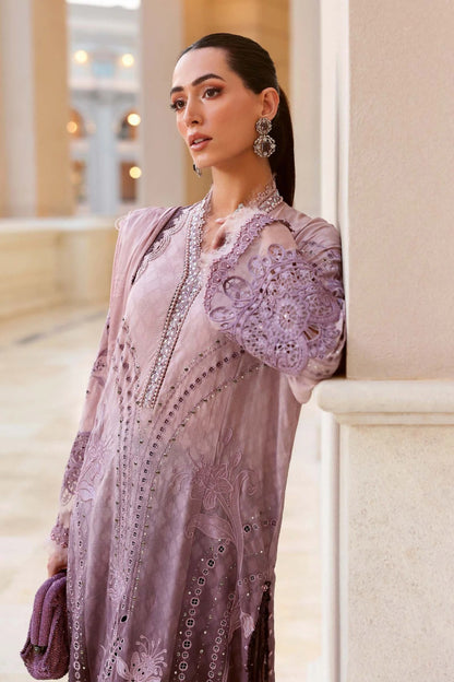 Pure Luxury Lawn Embroidered Eid Outfit - LL441