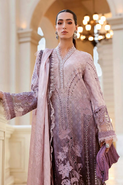 Pure Luxury Lawn Embroidered Eid Outfit - LL441