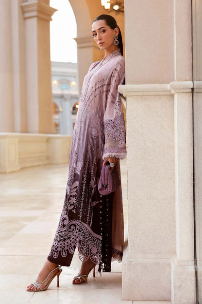 Pure Luxury Lawn Embroidered Eid Outfit - LL441