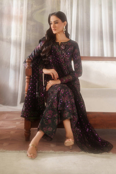 Pure Luxury Lawn Embroidered Eid Outfit - LL452