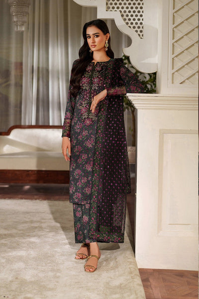 Pure Luxury Lawn Embroidered Eid Outfit - LL452