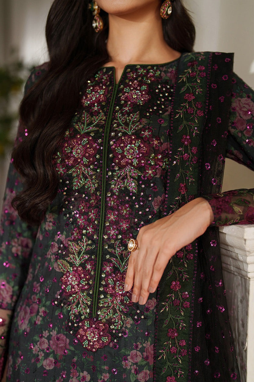 Pure Luxury Lawn Embroidered Eid Outfit - LL452