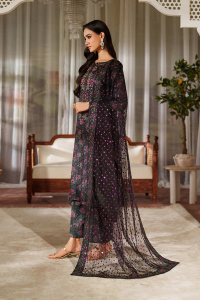 Pure Luxury Lawn Embroidered Eid Outfit - LL452