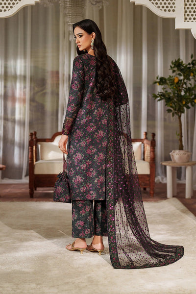 Pure Luxury Lawn Embroidered Eid Outfit - LL452
