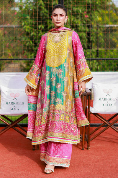 Pure Luxury Lawn Multi Embroidered Eid Outfit - LL451