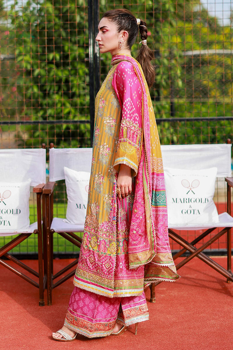 Pure Luxury Lawn Multi Embroidered Eid Outfit - LL451