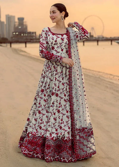 Pure Luxury Lawn Embroidered Eid Outfit - LL447