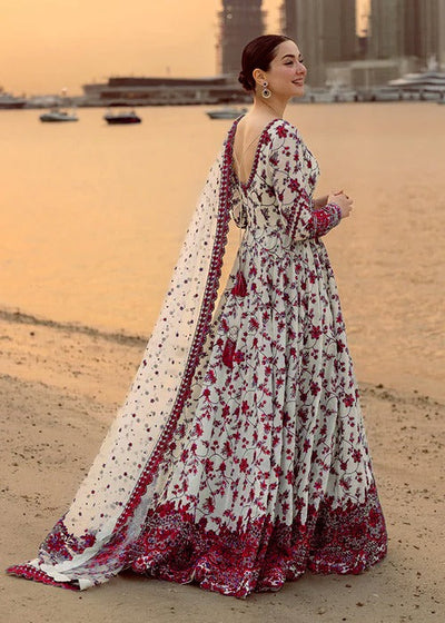 Pure Luxury Lawn Embroidered Eid Outfit - LL447