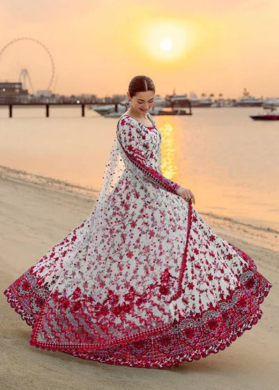 Pure Luxury Lawn Embroidered Eid Outfit - LL447