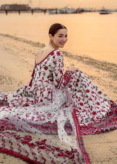 Pure Luxury Lawn Embroidered Eid Outfit - LL447