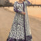 Pure Luxury Lawn Purple & White Embroidered Eid Outfit - LL449