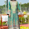 Pure Luxury Green Lawn Embroidered Eid Outfit - LL446