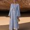 Pure Lawn Sky Blue Embroidered Dress - LL312