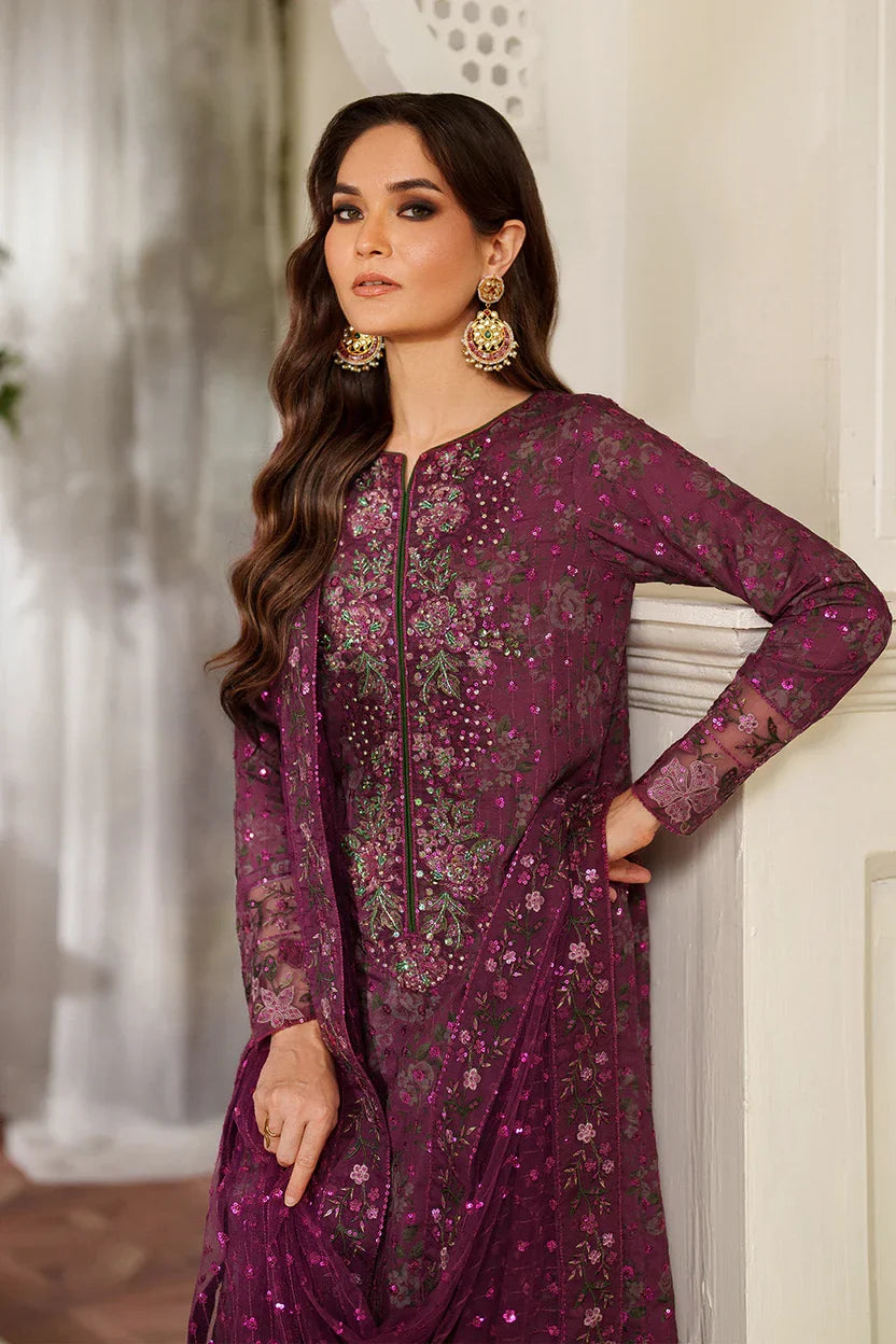 Pure Luxury Lawn Embroidered Eid Outfit - LL459