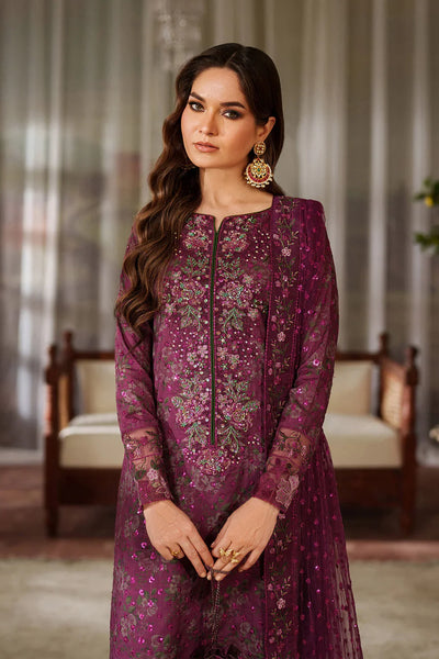 Pure Luxury Lawn Embroidered Eid Outfit - LL459