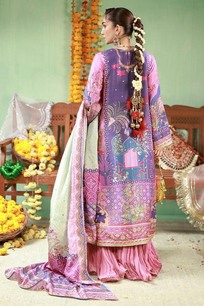 Pure Luxury Lawn Embroidered Eid Outfit - LL458