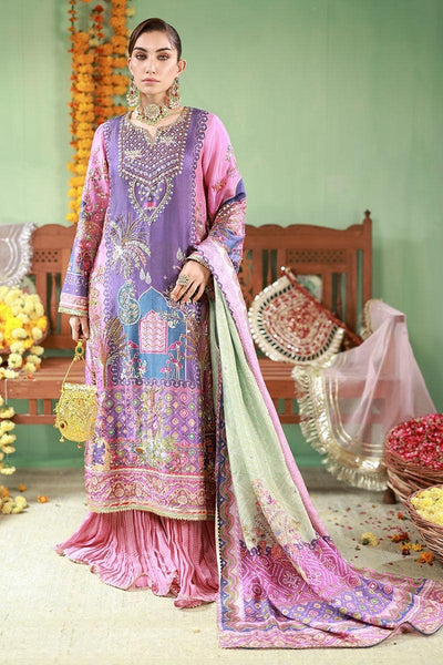 Pure Luxury Lawn Embroidered Eid Outfit - LL458