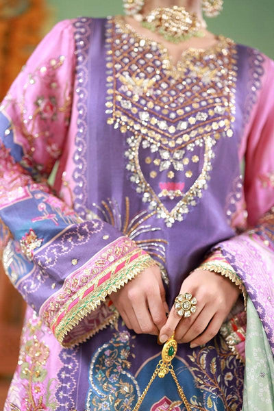 Pure Luxury Lawn Embroidered Eid Outfit - LL458