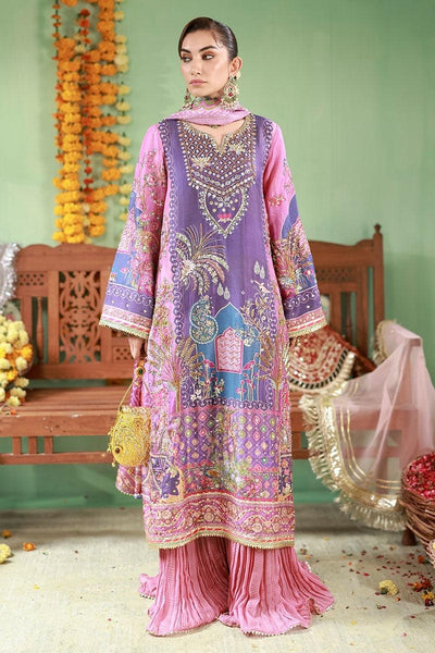 Pure Luxury Lawn Embroidered Eid Outfit - LL458