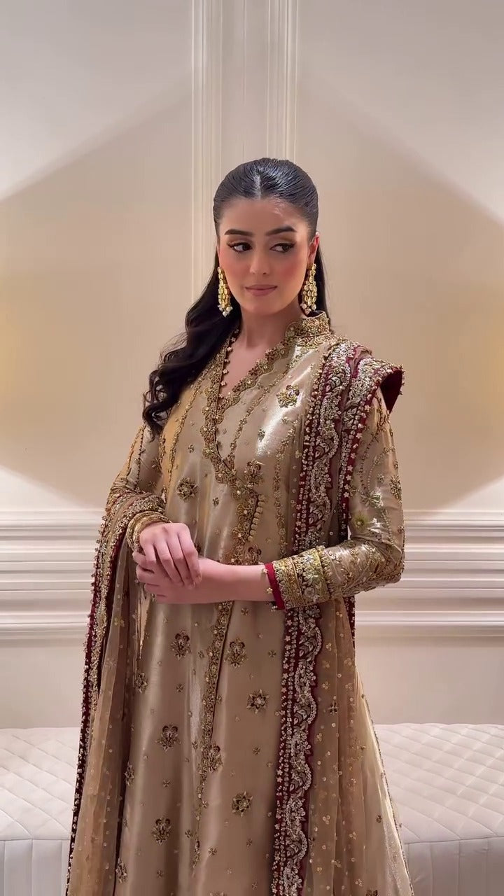 Pure Mysoori Wedding Anagarkha Styled Dress – WW318