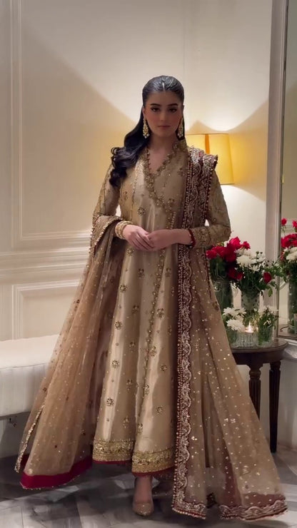 Pure Mysoori Wedding Anagarkha Styled Dress – WW318