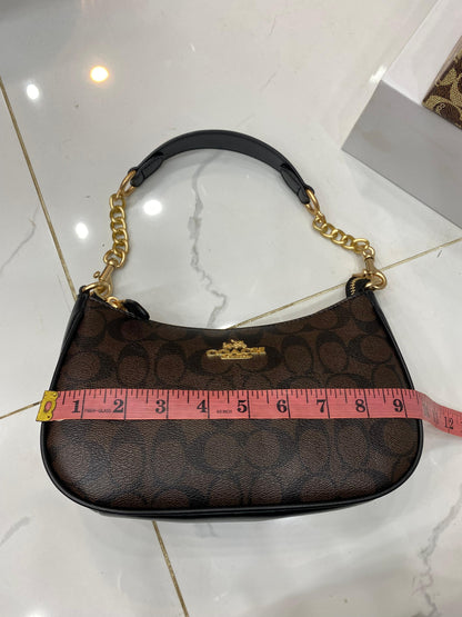 Coach Teri Shoulder Bag in Signature Canvas – Model CA548