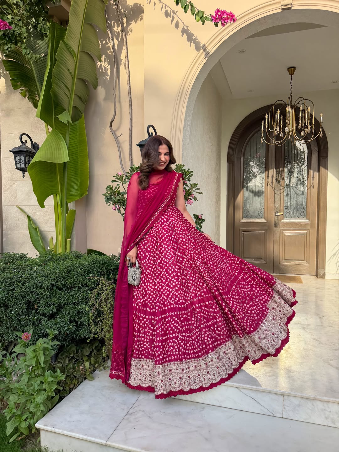 Pure Shamouse Silk Gulinar Embroidered Dress - WW522