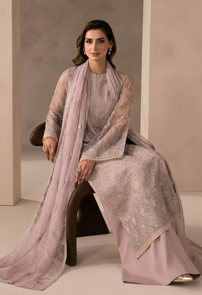 Pure Chiffon Majestic Embroidered Dress - WW510