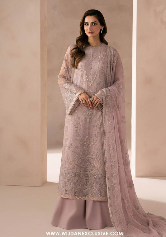 Pure Chiffon Majestic Embroidered Dress - WW510