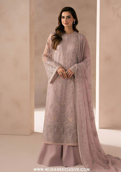 Pure Chiffon Majestic Embroidered Dress - WW510