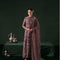 Pure Chiffon Plump Embroidered Dress - WW515