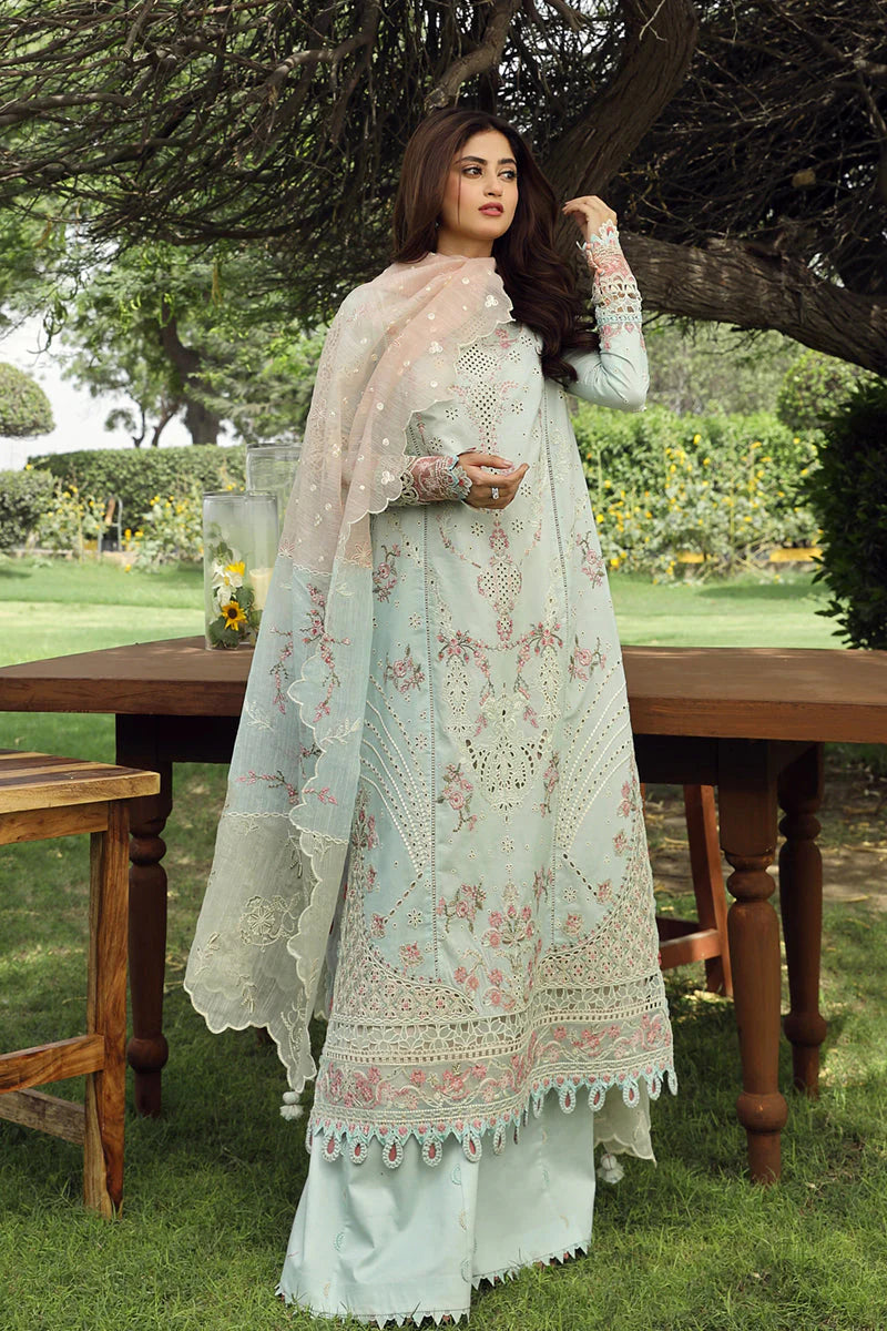 Pure Lawn Chickenkari Eid Outfit - LL404