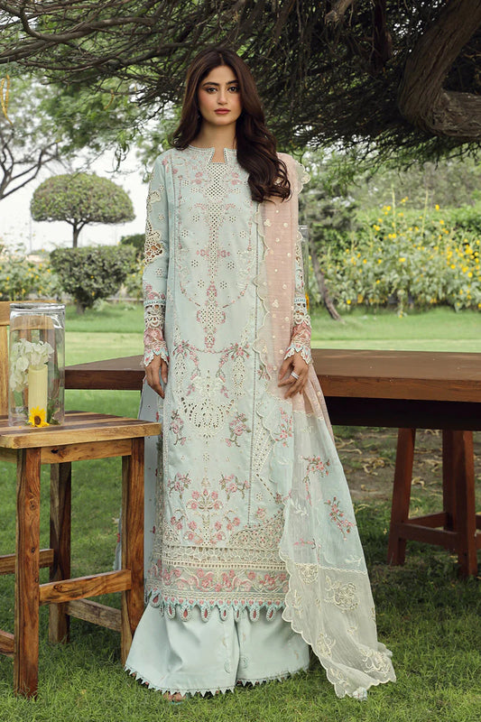 Pure Lawn Chickenkari Eid Outfit - LL404