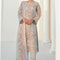 Pure Chiffon Sky Blue Embroidered Dress : BSS006