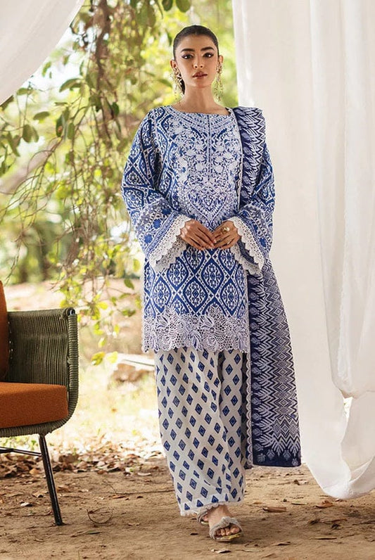 Pure Lawn Digital Printed Dress - LL131