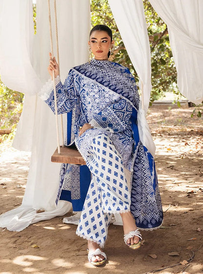 Pure Lawn Digital Printed Dress - LL131