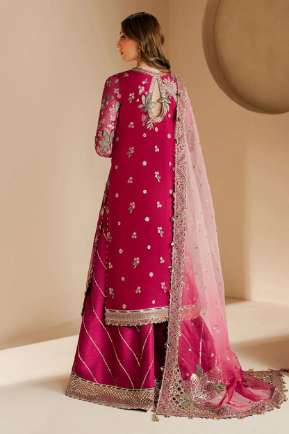 Pure Chiffon Wedding Embroidered Dress - WW278