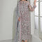Pure Chiffon Elegant Embroidered Dress : PW218