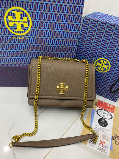 Tory Burch Caviar Leather Chain Bag (231568) – Official Model