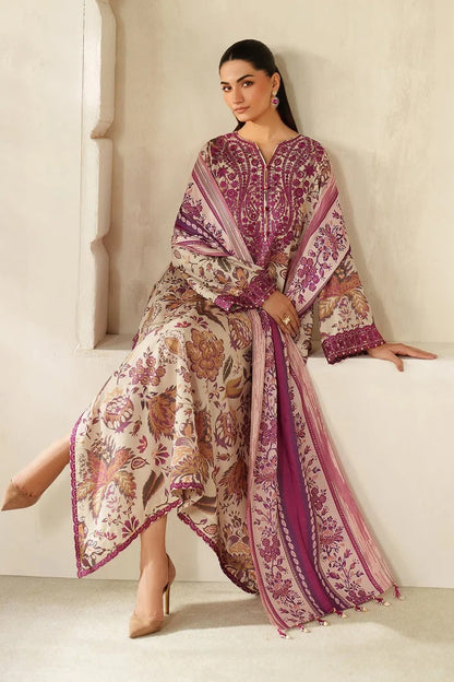 Pure Lawn Embroidered Eid Outfit - LL409