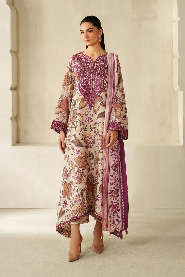 Pure Lawn Embroidered Eid Outfit - LL409