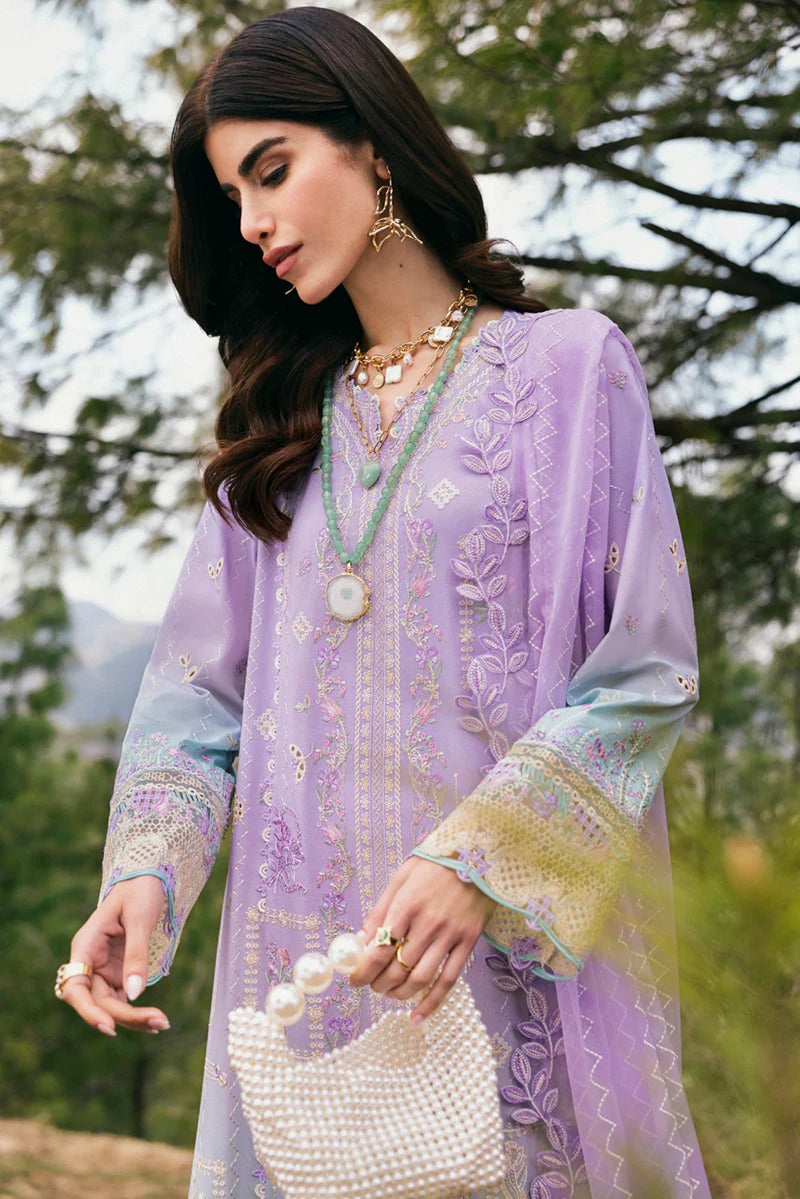 Pure Lawn Embroidered Eid Outfit - LL410